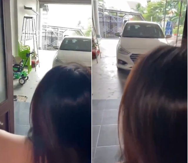 Quan hệ bí mật trước cửa nhà lo bố mẹ về