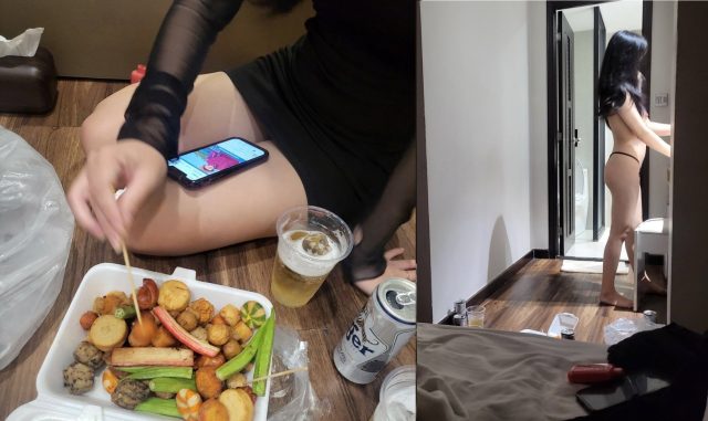 Mời cô gái đến nhà vui vẻ và tiếp theo