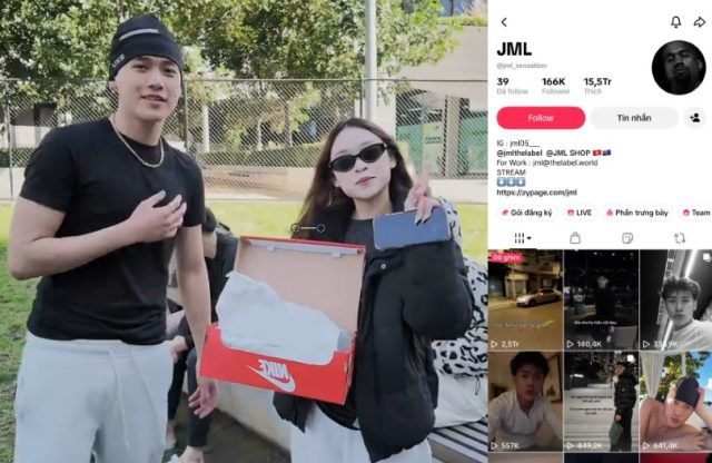 Tiktoker JML chăn em rau sạch ngon