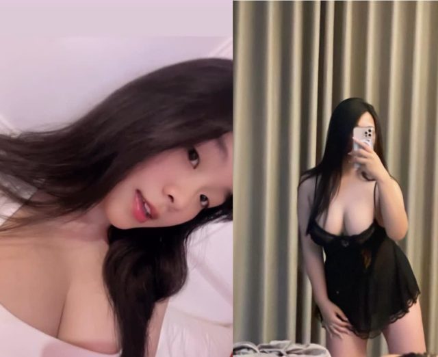 Clip sex TikToker CUN IEUUU vú bự mông to