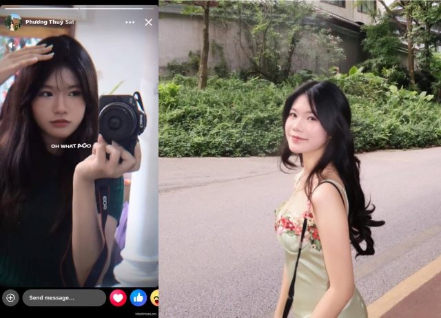 Cliphot Phương Thúy nữ sinh háng rộng