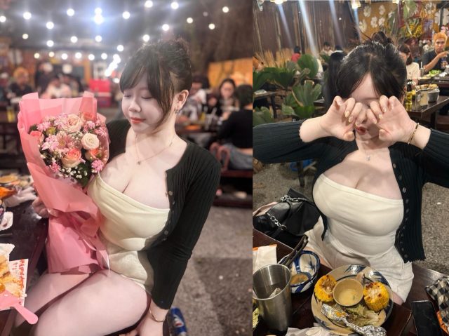Em búi múp sinh nhật là banh háng