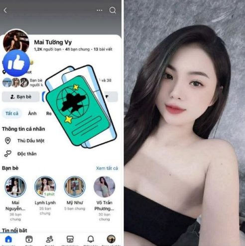 Em gái xinh Thủ Dầu lộ clip