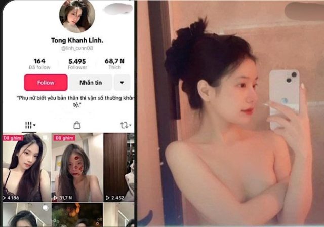 Tống Khánh Linh leak clip quan hệ sướng điên