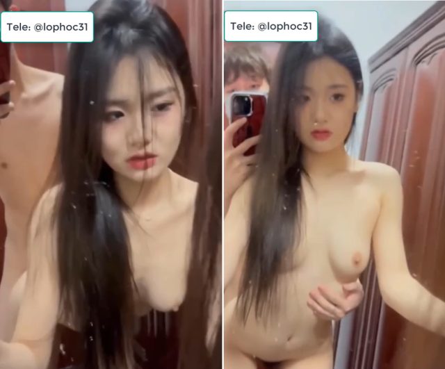 Phimsex Việt Nam em xinh trước gương
