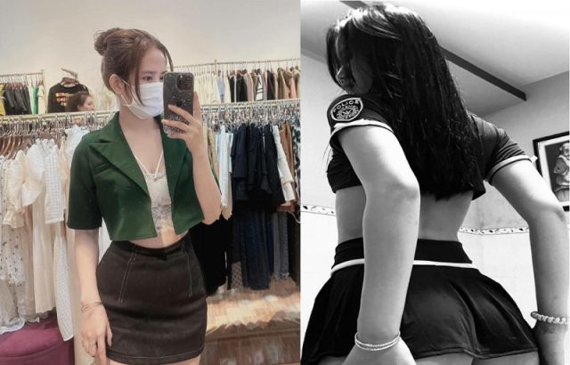 Chủ shop quần áo bị lộ clip địt cùng anh khách