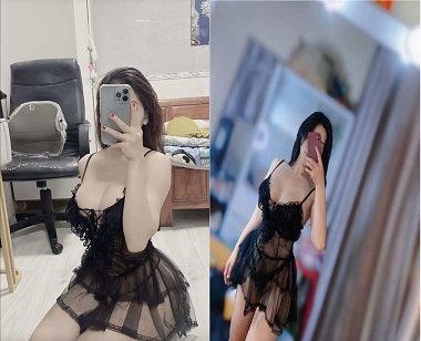 Bị người yêu kích thích trong bộ đồ ren