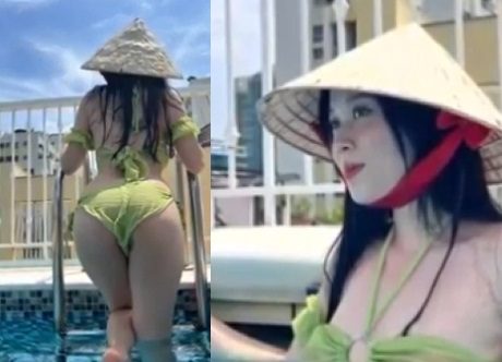Thanh Tuyền tạo phim sex sexy ngay hồ bơi nóng bỏng