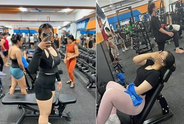 Em Gymer làm cu anh sung sướng