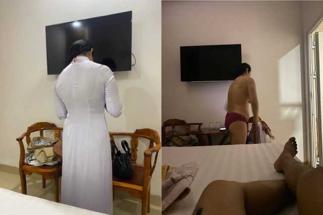 Clip sex cô giáo bí mật quan hệ với hiệu trưởng