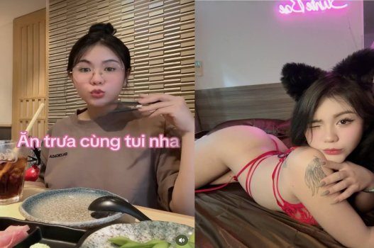 Trông em uốn cong khi phê