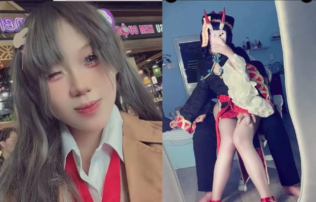Sex em gái cosplay khiến bạn trai mê ly