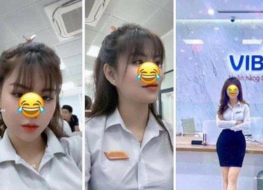 Sex nhân viên ngân hàng VIB căng tròn