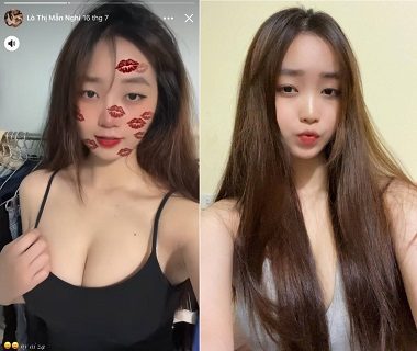 Tiktoker Lò Thị Mẫn Nghi show bướm