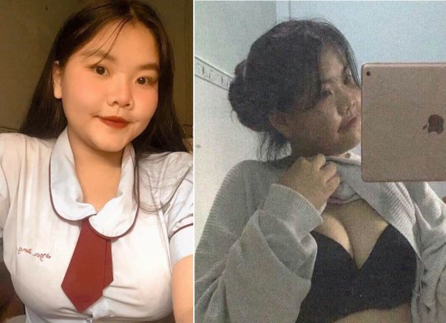 Nữ sinh mũm mĩm được bạn nướng nhờ củ khoai