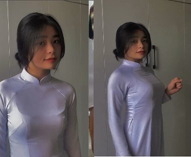 Nện em áo dài nữ sinh nát lồn