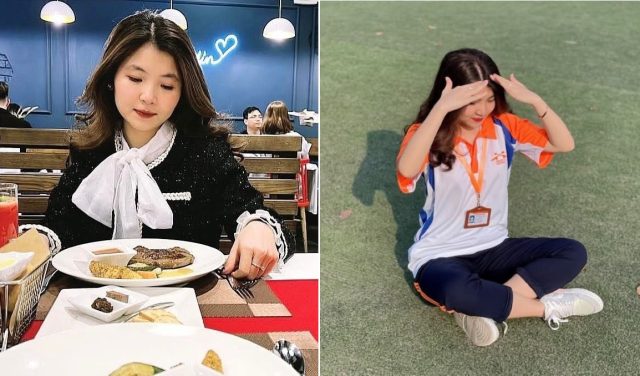 Sinh viên năm hai rạng rỡ trong khoảnh khắc thân tình
