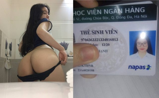 Em UEH kéo mông cho bạn chiêm ngưỡng