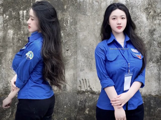 Tình nguyện viên nữ đít to căng tròn